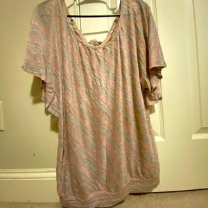 Cute Butterfly Sleeve Blouse